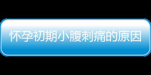 怀孕初期小腹刺痛的原因是什么