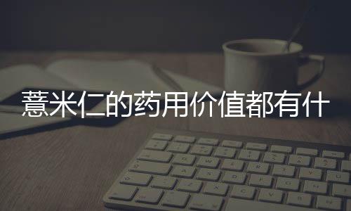 薏米仁的药用价值都有什么