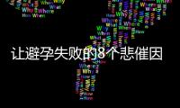 让避孕失败的8个悲催因素